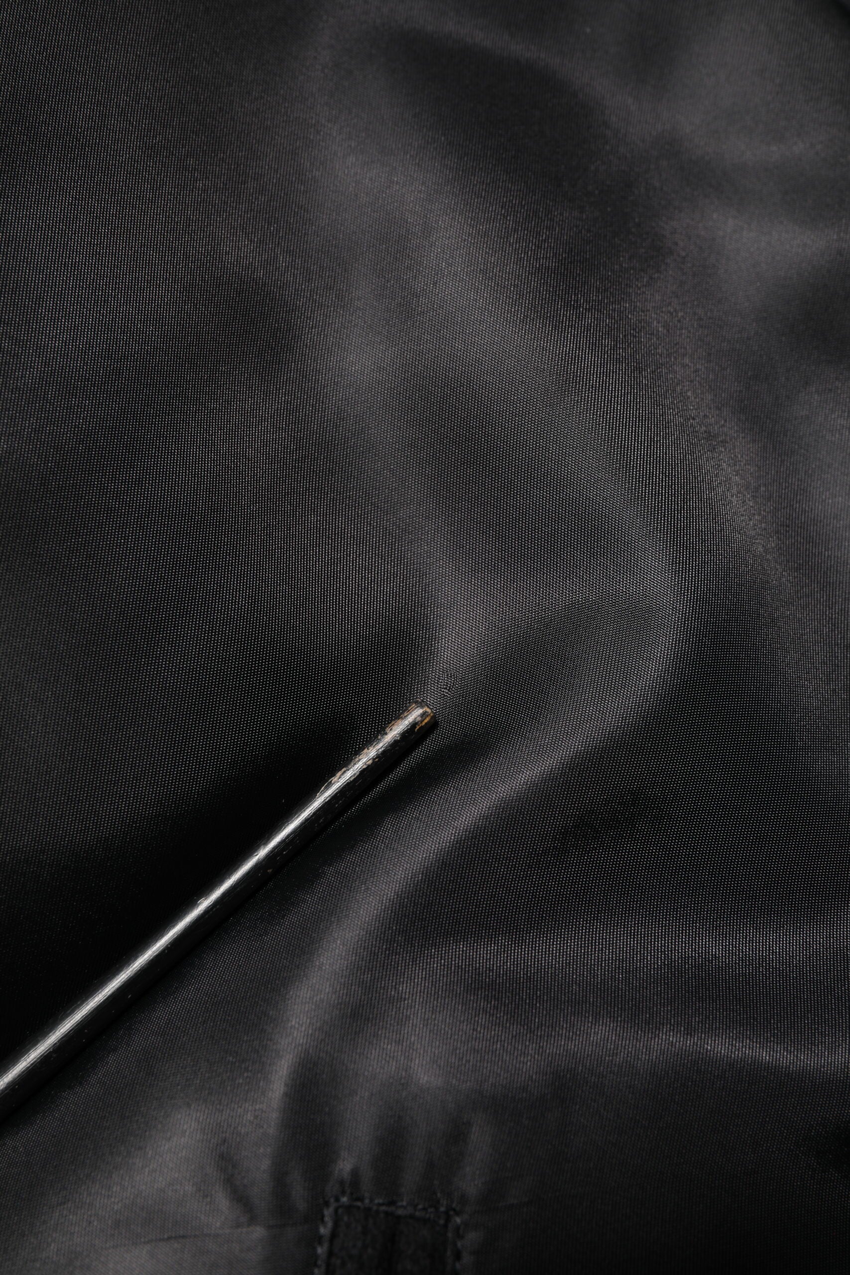 Dolce & Gabbana Schwarze Polyester-Logo-Plakette Bomberjacke