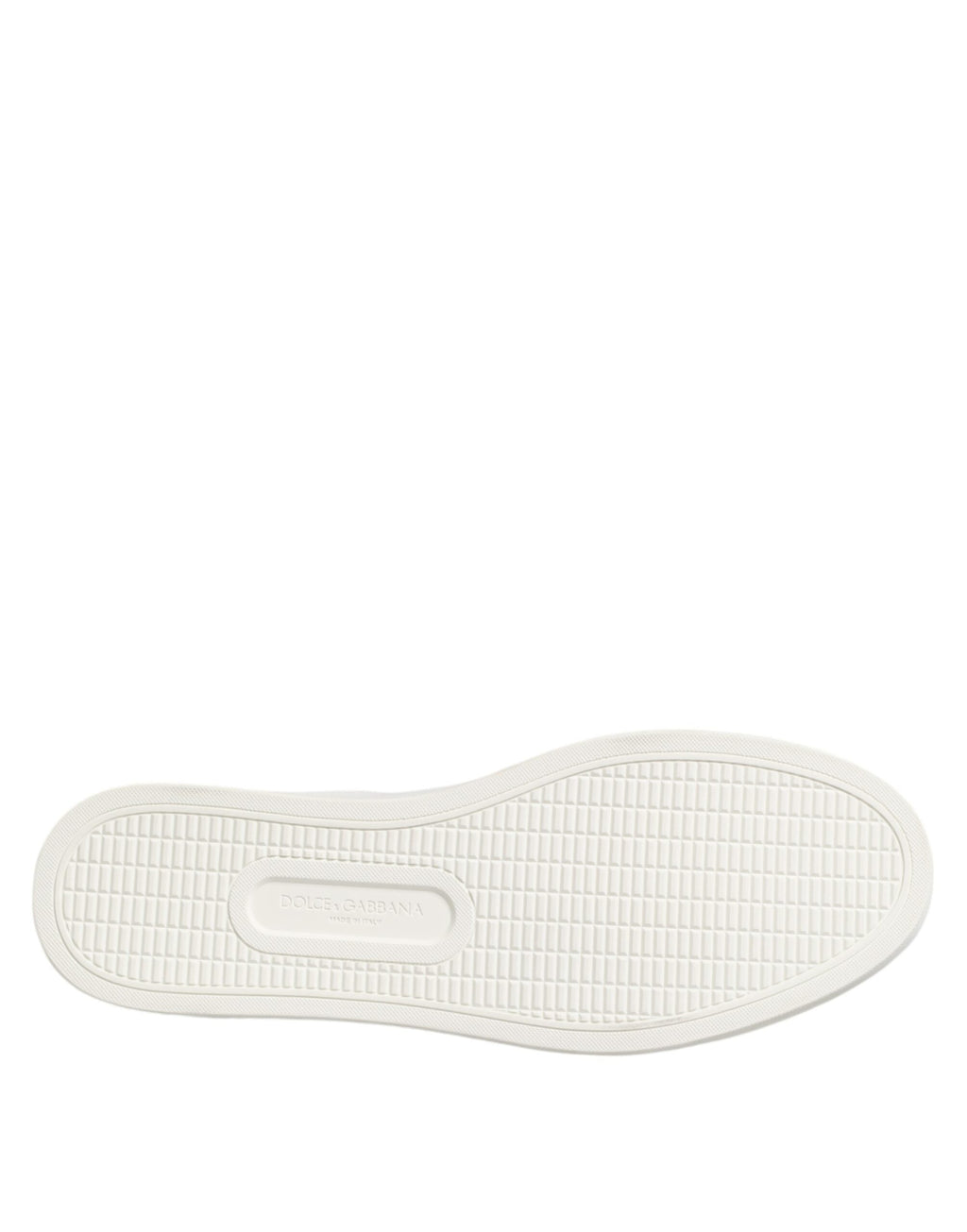 Dolce & Gabbana Weiß Braun Leder Low Top Männer Turnschuhe Schuhe