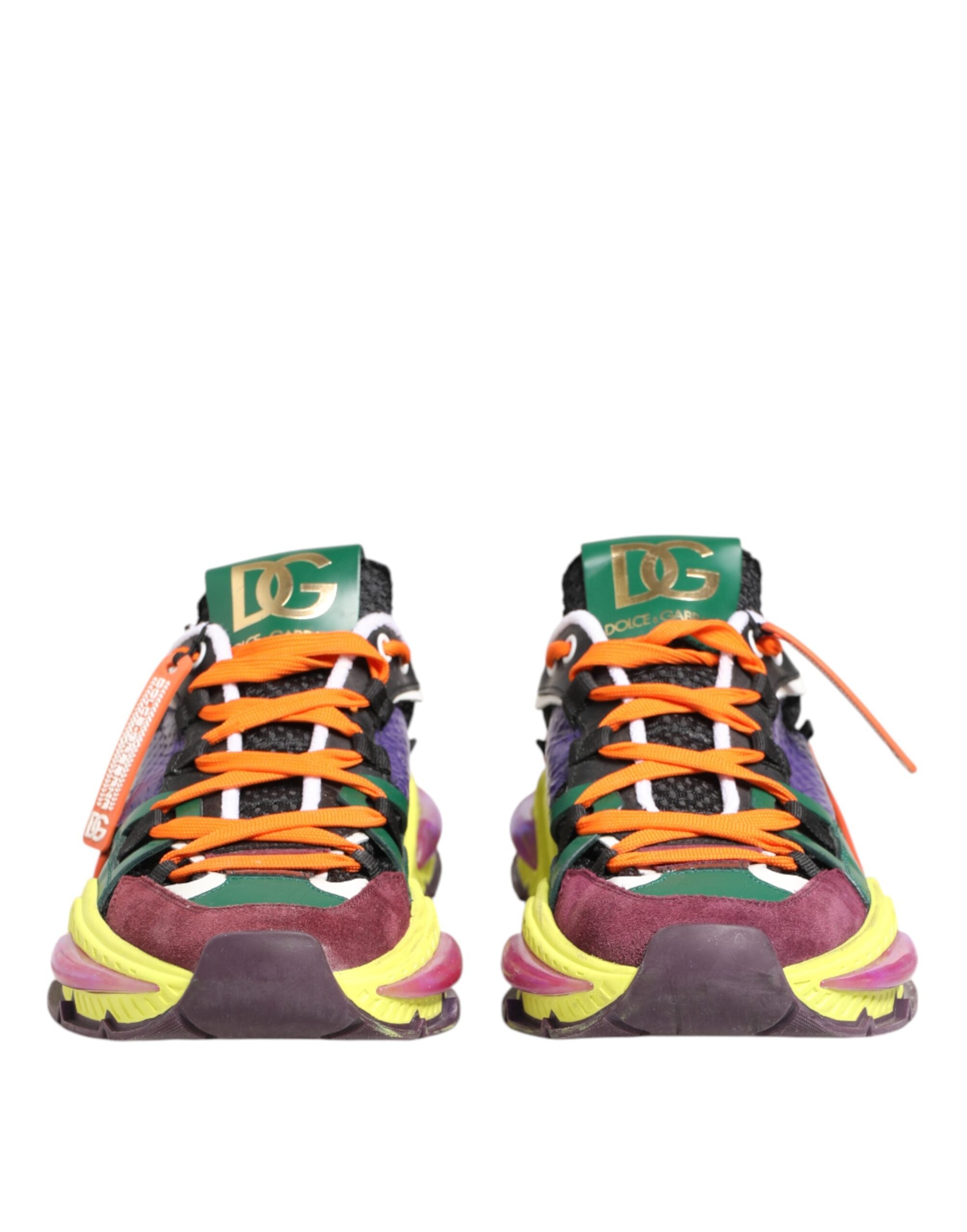 Dolce & Gabbana Multicolor Airmaster Herren Sneaker Schuhe