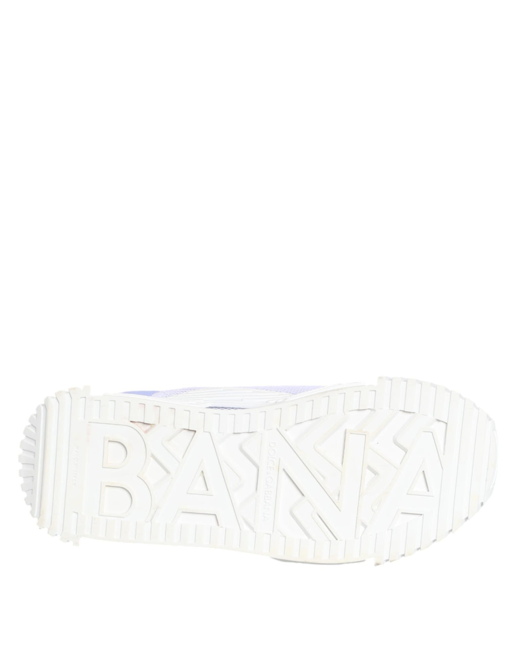 Dolce & Gabbana Lila Weiß NS1 Lace Up Low Top Sneakers Schuhe