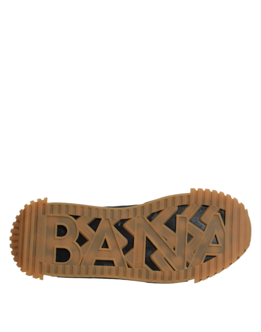 Dolce & Gabbana Schwarz Logo Lace Up Low Top NS1 Turnschuhe Schuhe