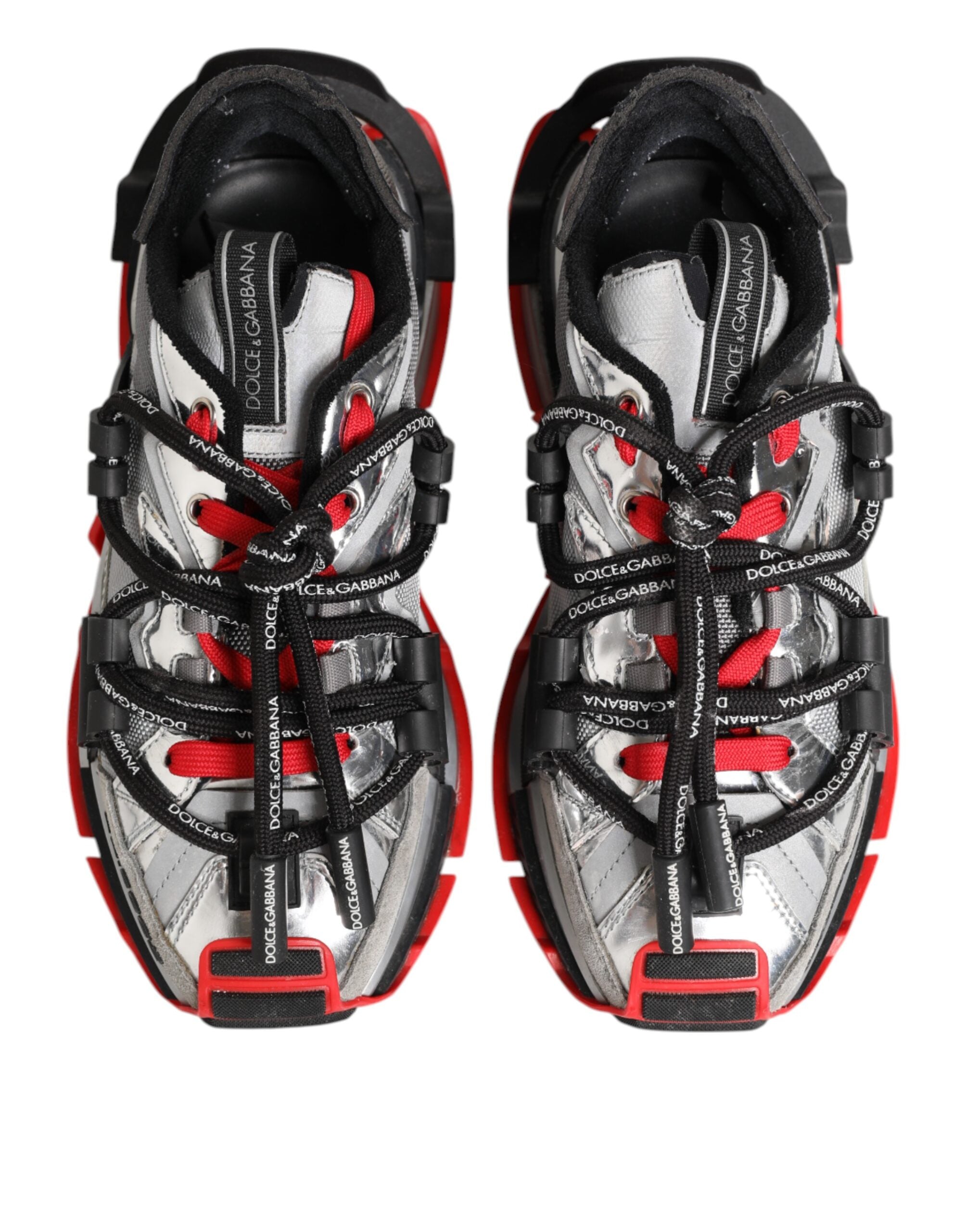 Dolce & Gabbana Multicolor SPACE Low Top Männer Turnschuhe Schuhe