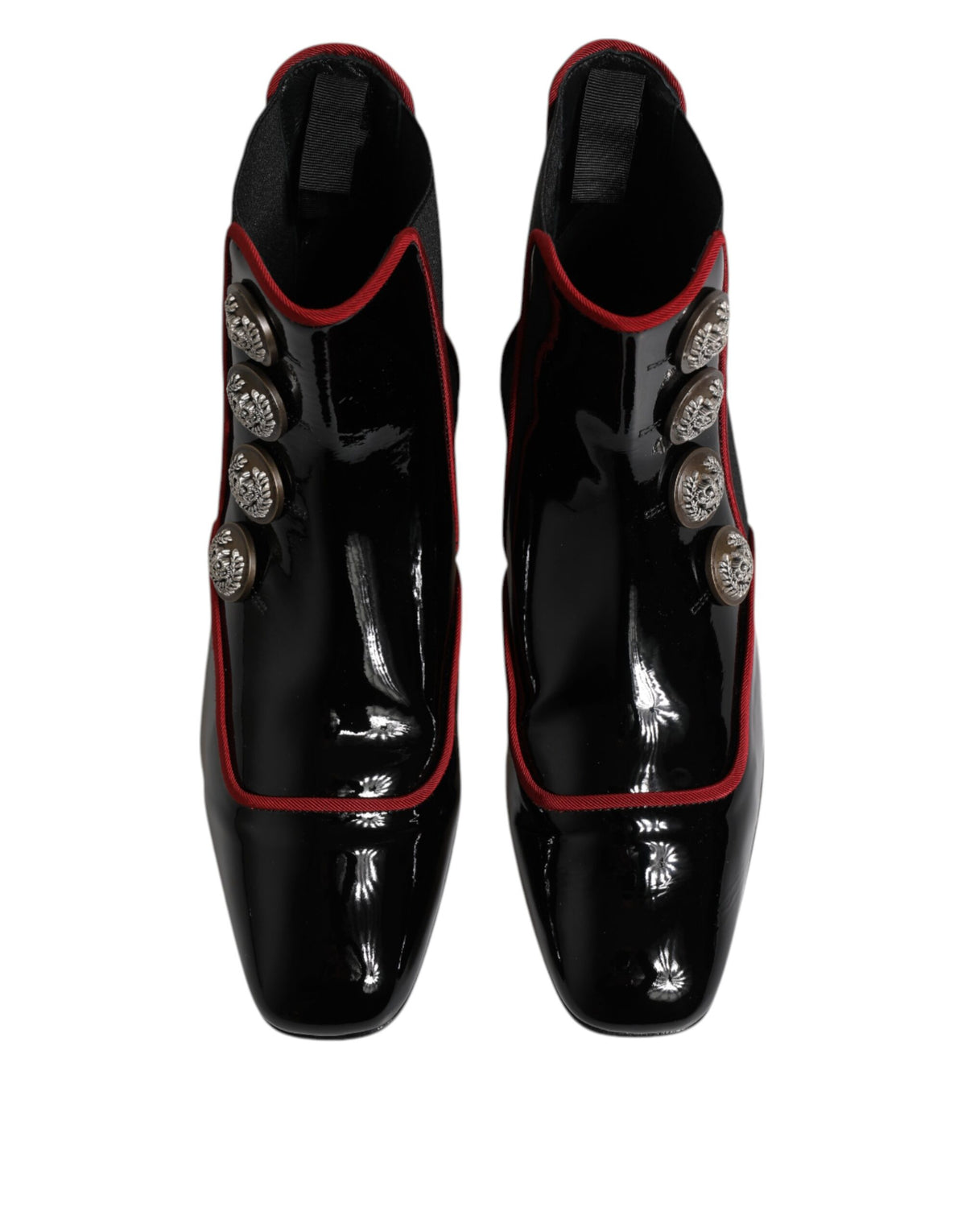 Dolce & Gabbana Zwarte Jackie Geknoopte Chelsea Laarzen Schoenen