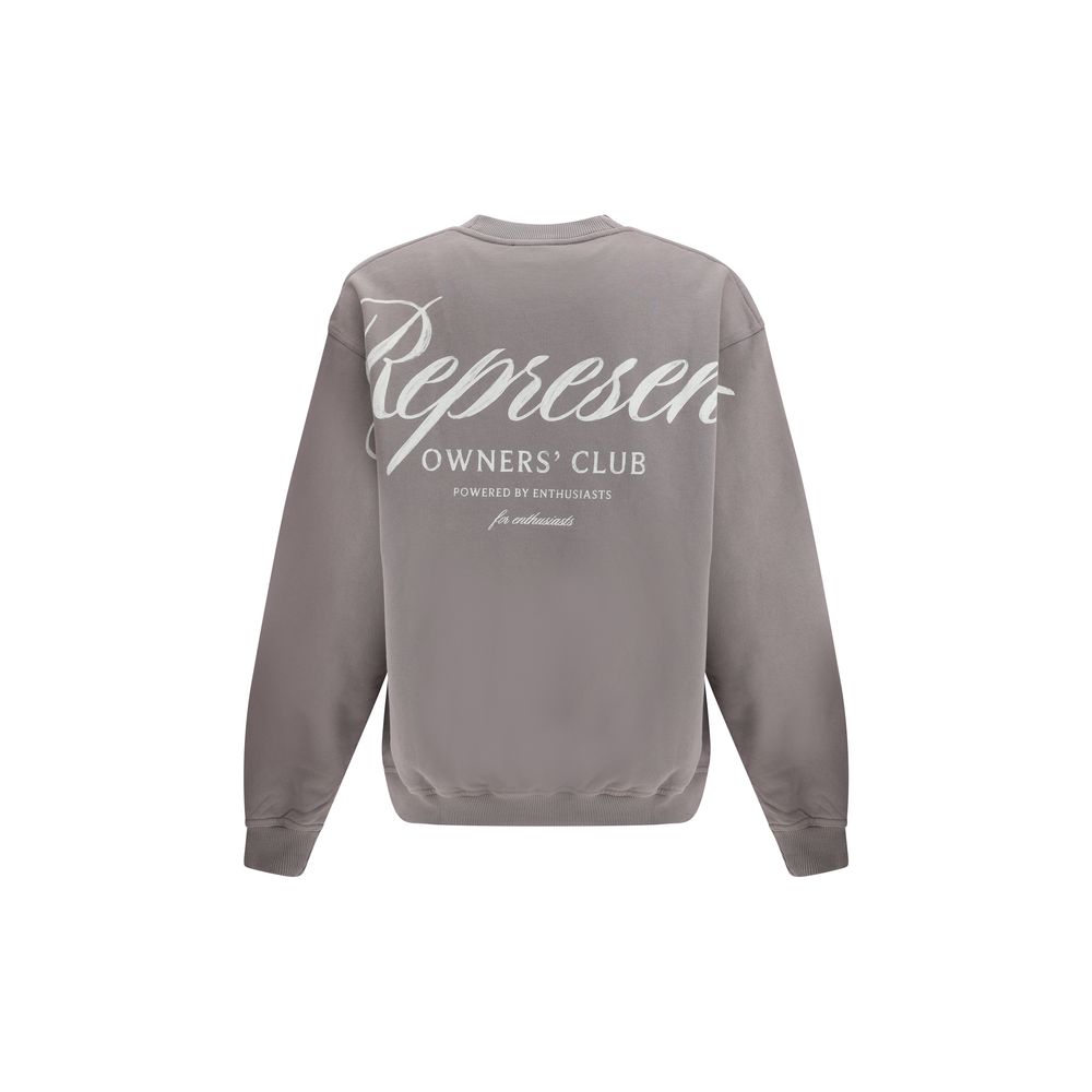 Represent Grauer Baumwoll-Sweatshirt