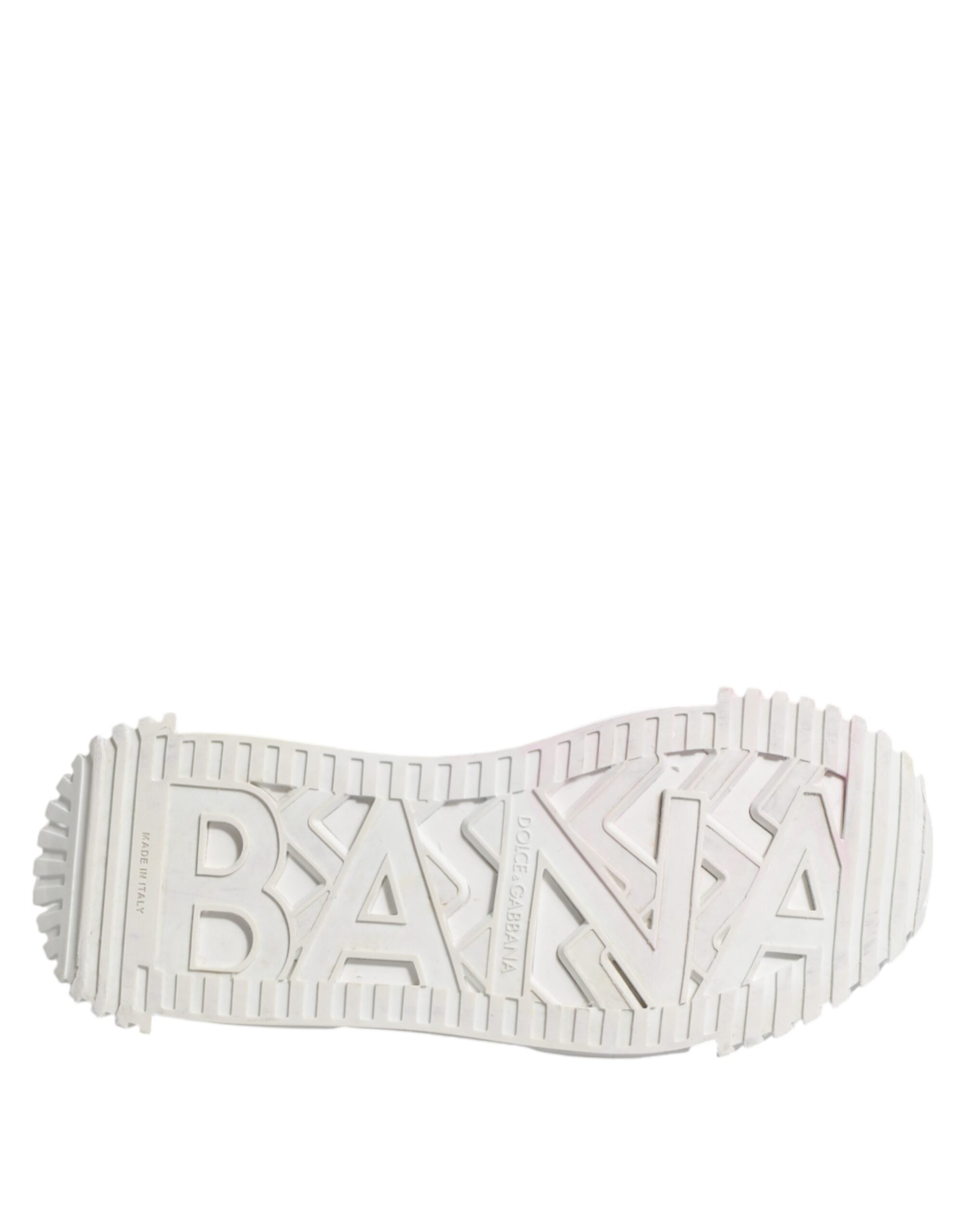 Dolce & Gabbana Weiß NS1 Lace Up Low Top Turnschuhe Schuhe