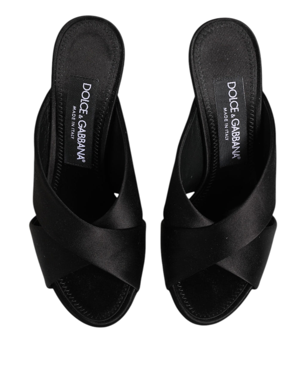 Dolce & Gabbana Schwarz Keira Barock Hochhackige Sandalen Schuhe