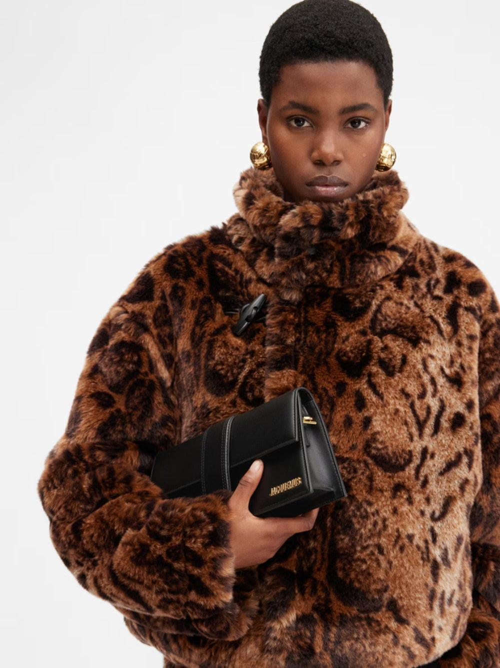 Jacquemus Le Bambino Lange schwarze Tasche