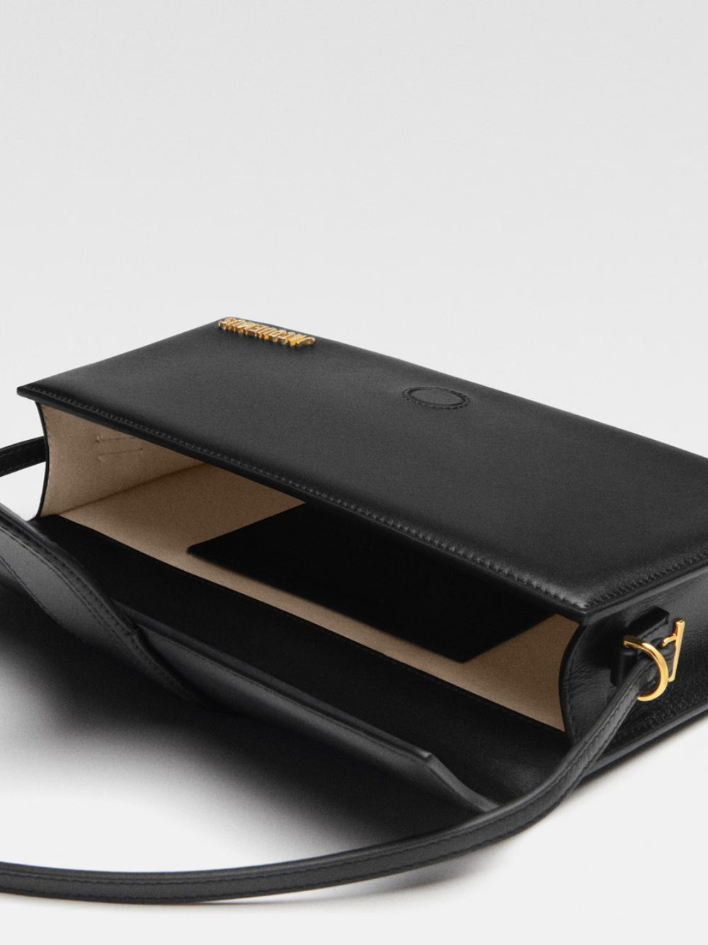 Jacquemus Le Bambino Lange schwarze Tasche