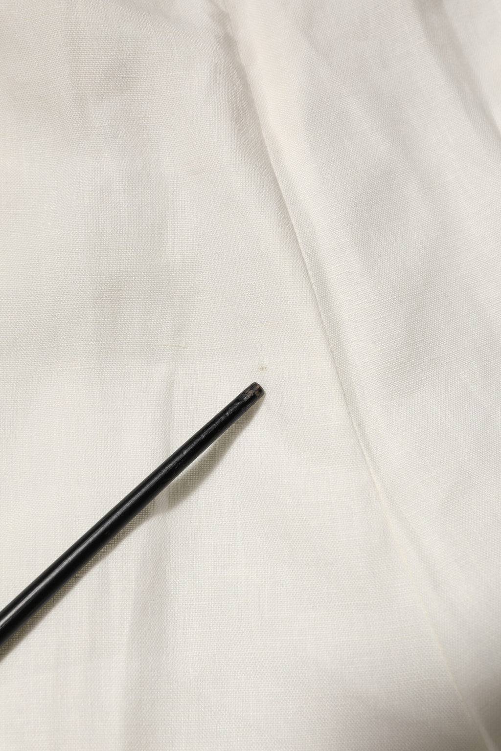 Dolce & Gabbana Cremefarbenes Leinenkleid Schlanke formelle Hosenhose