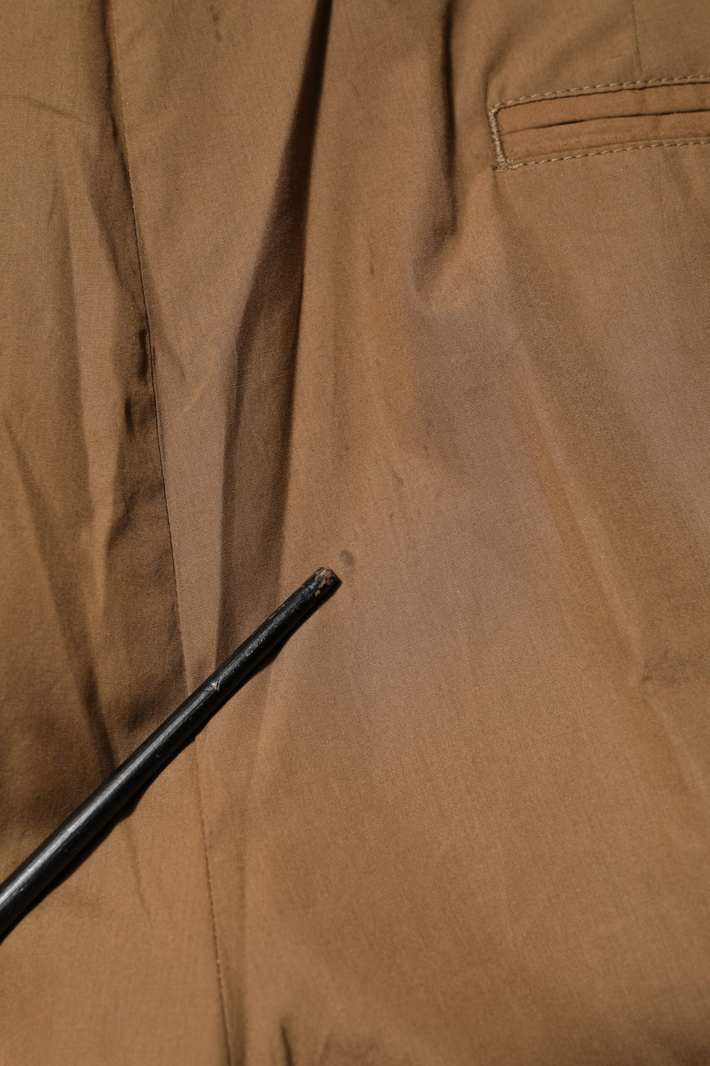 Dolce & Gabbana Braun Baumwolle Chino Mid Taille Männer Jogger Hosen