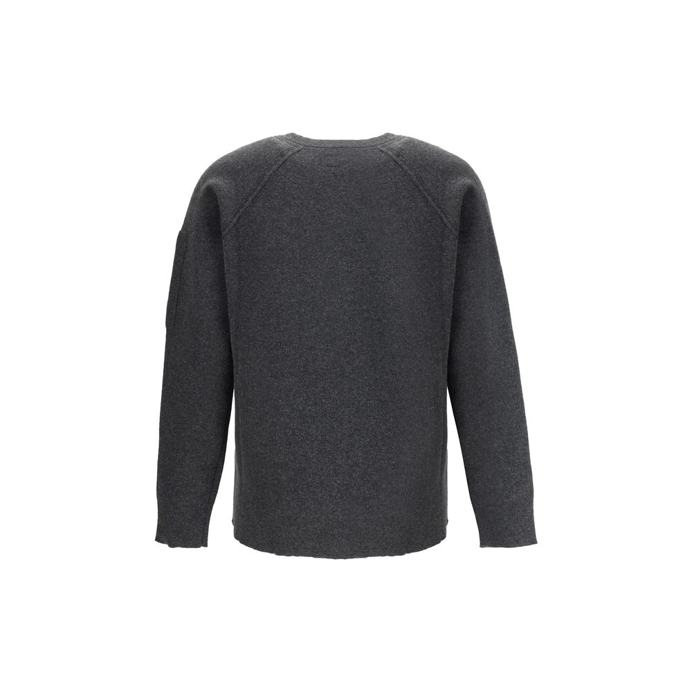 C.P. Company Grauer Woll-Sweatshirt