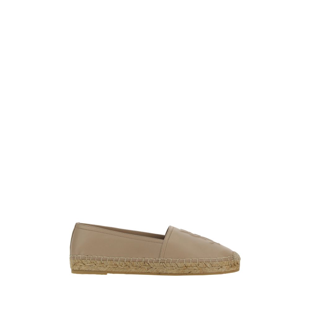 Saint Laurent Braune Lamm-Espadrilles Ovis Aries Aries