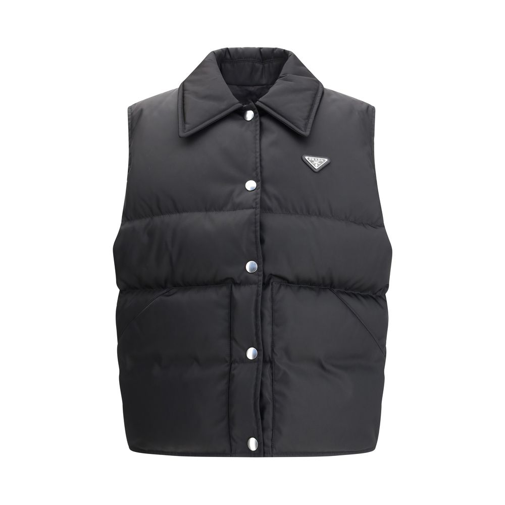 Prada Gepolsterte Re-Nylon-Weste