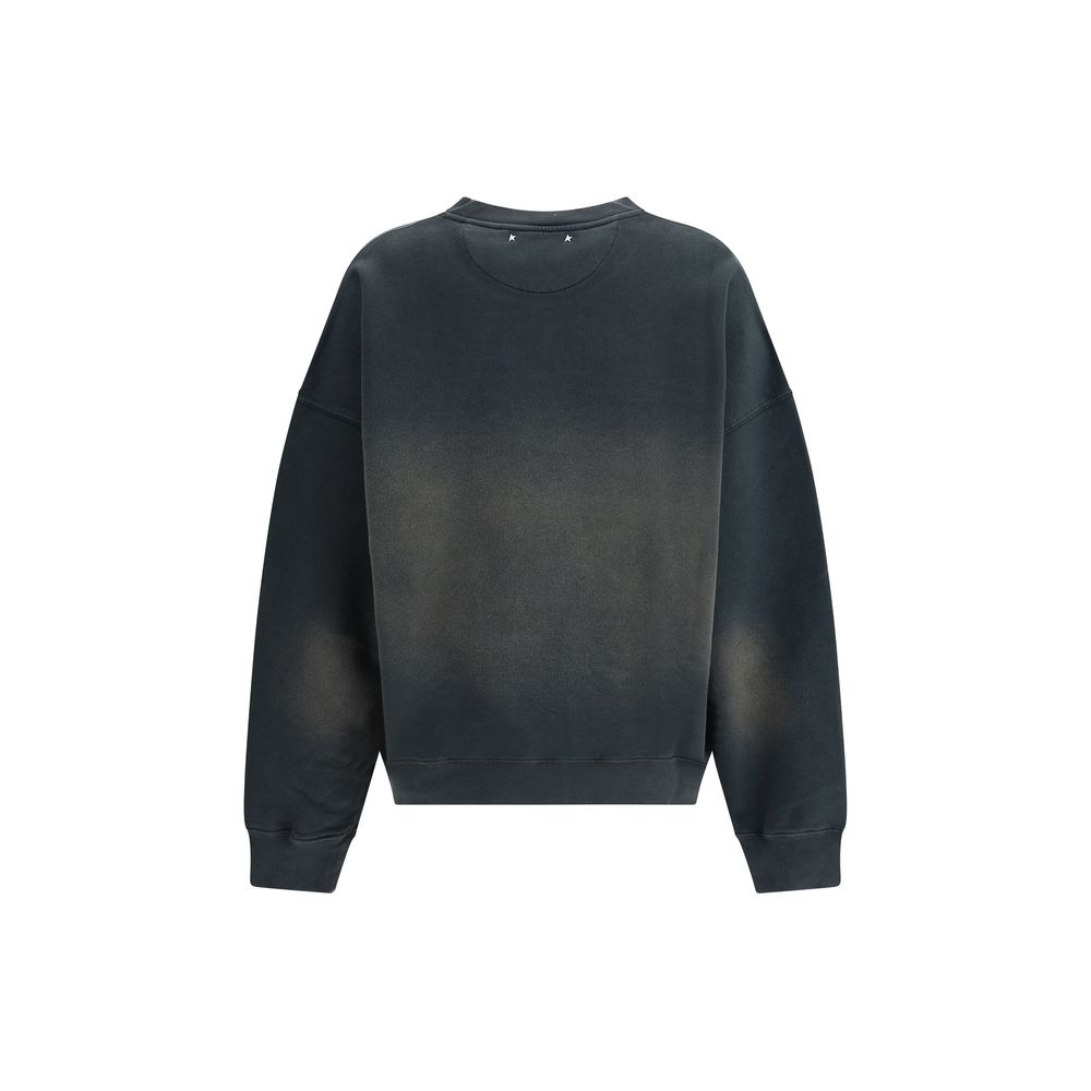 Golden Goose Baumwoll-Sweatshirt in Schwarz