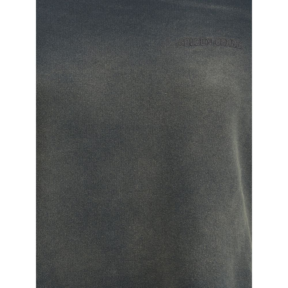Golden Goose Baumwoll-Sweatshirt in Schwarz