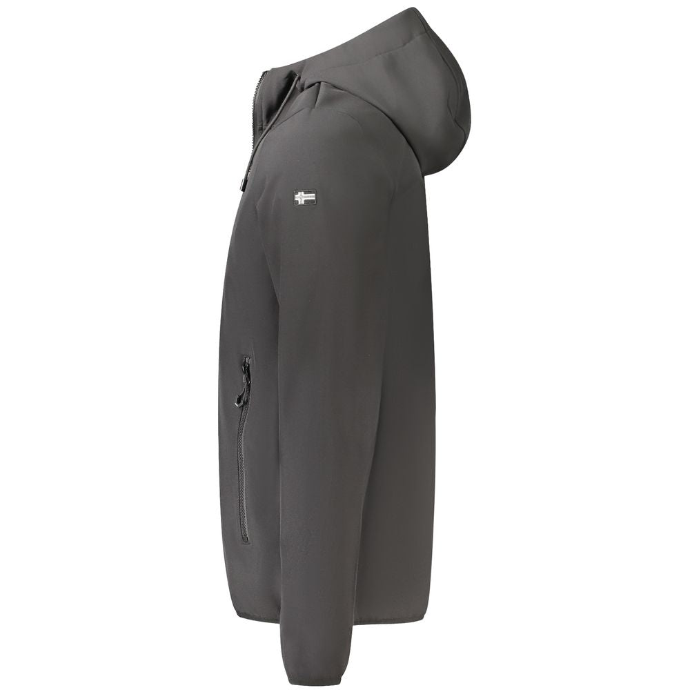 Norway 1963 Schwarze Polyester Herrenjacke