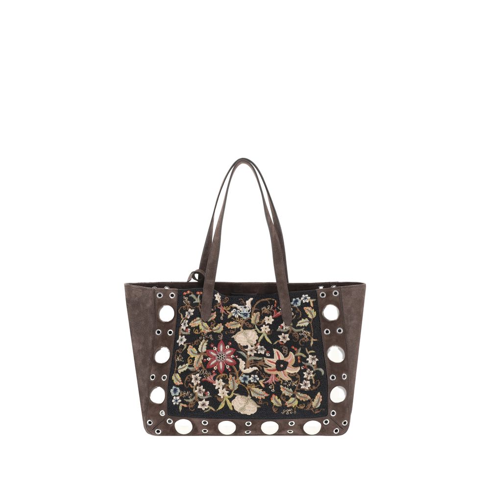 Valentino Garavani Nellcote Tote Bag mit Blumenstickerei