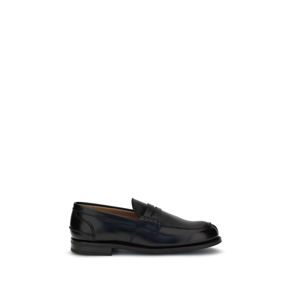 Church's Schwarze Kalbsleder Bos Taurus Slip-On Loafer