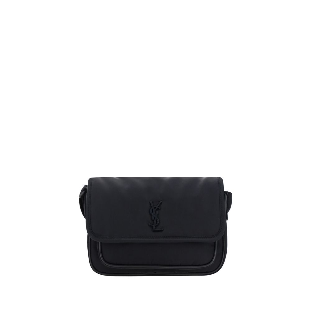 Saint Laurent Schultertasche aus schwarzem Polyamid