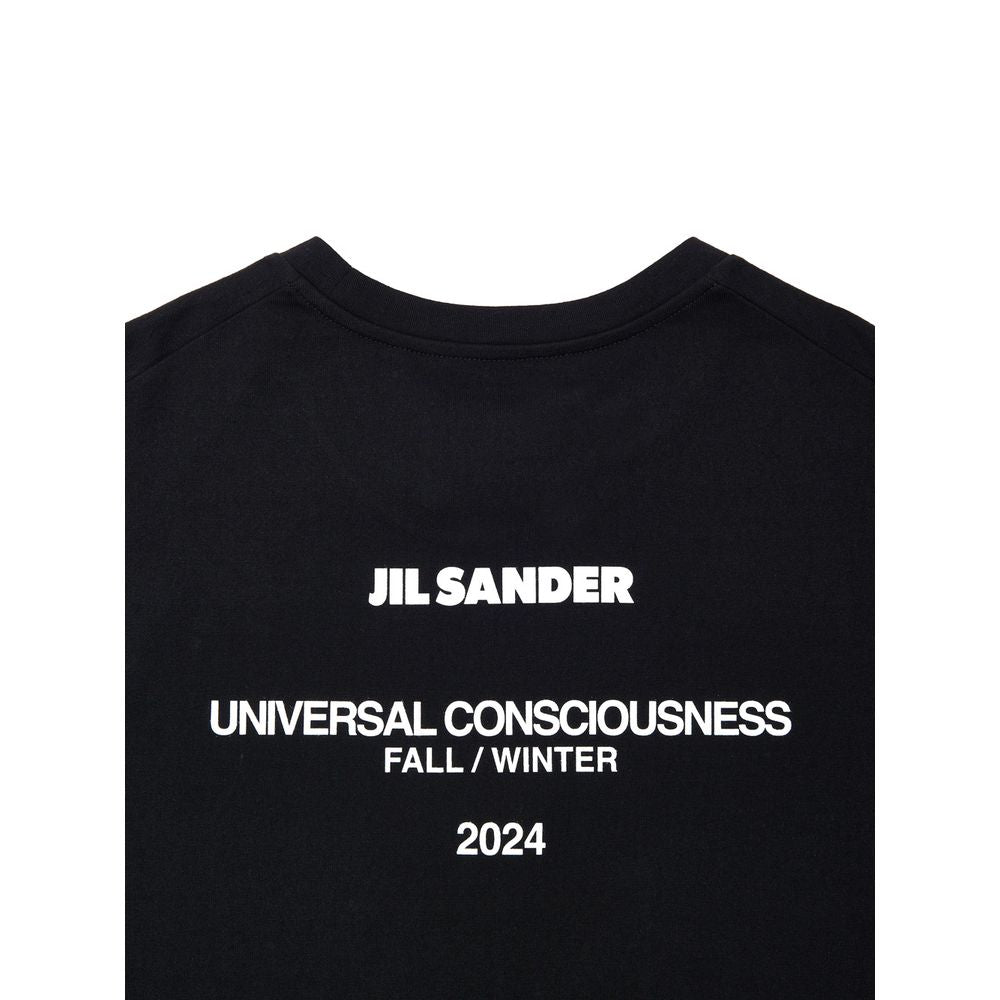 Jil Sander Schwarz Baumwolle Lang