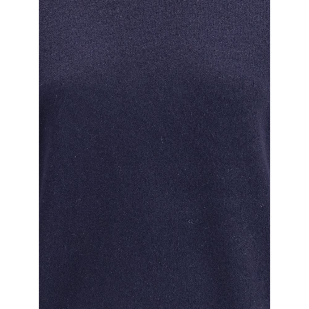 Extreme Cashmere Blauer Kaschmir-Pullover