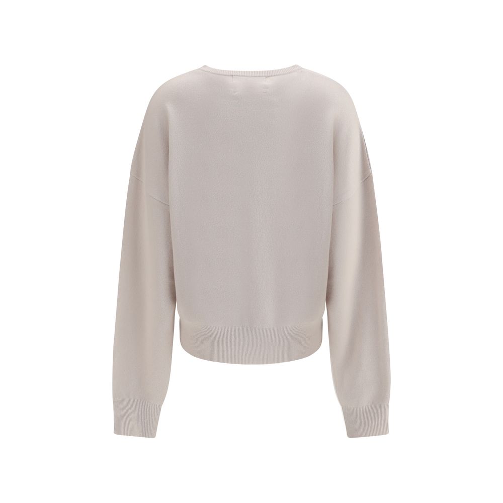 Extreme Cashmere Kaschmir-Sweatshirt in Creme