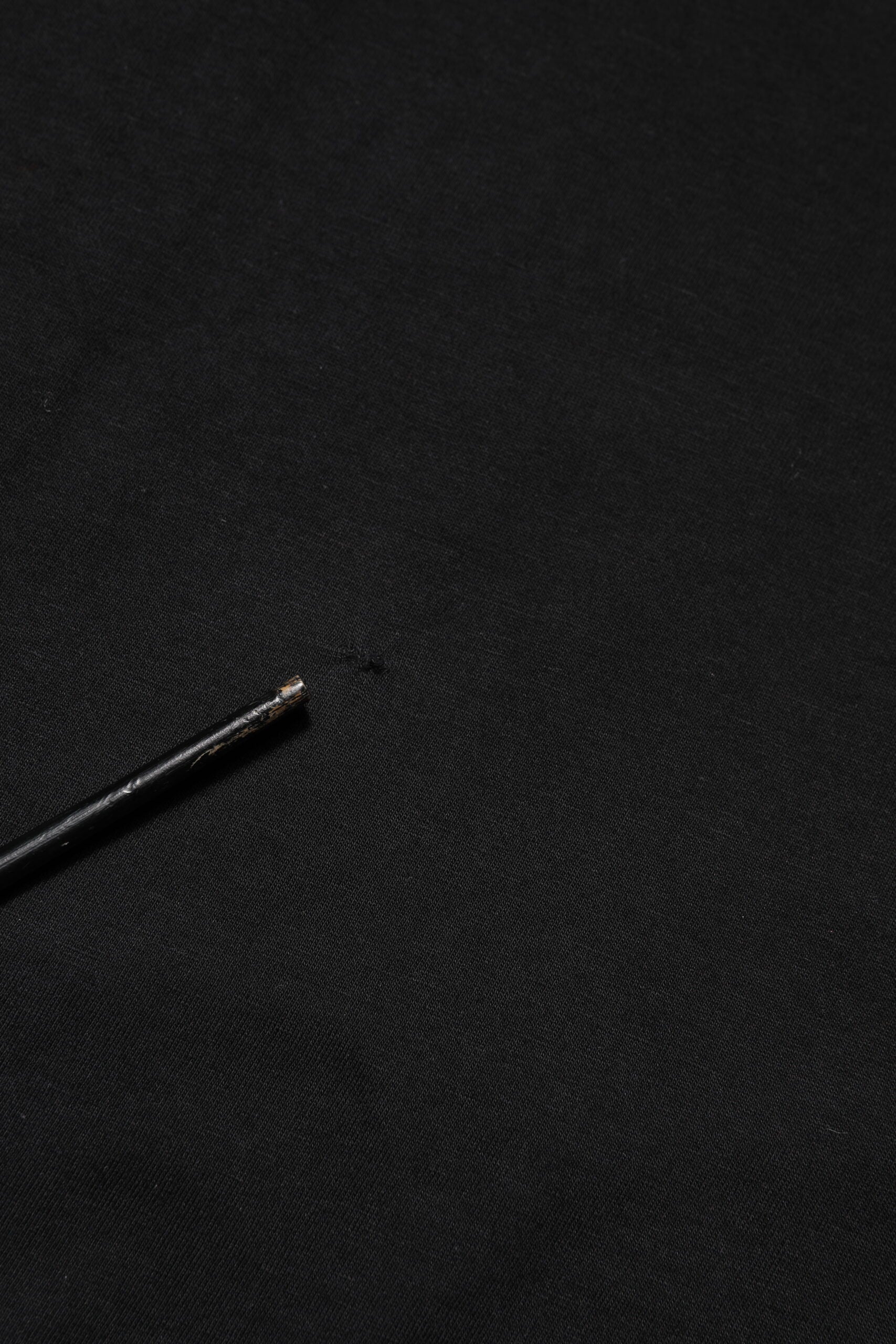 Dolce & Gabbana Schwarzes Logo-Plakette Baumwolle T-Shirt mit Rundhalsausschnitt