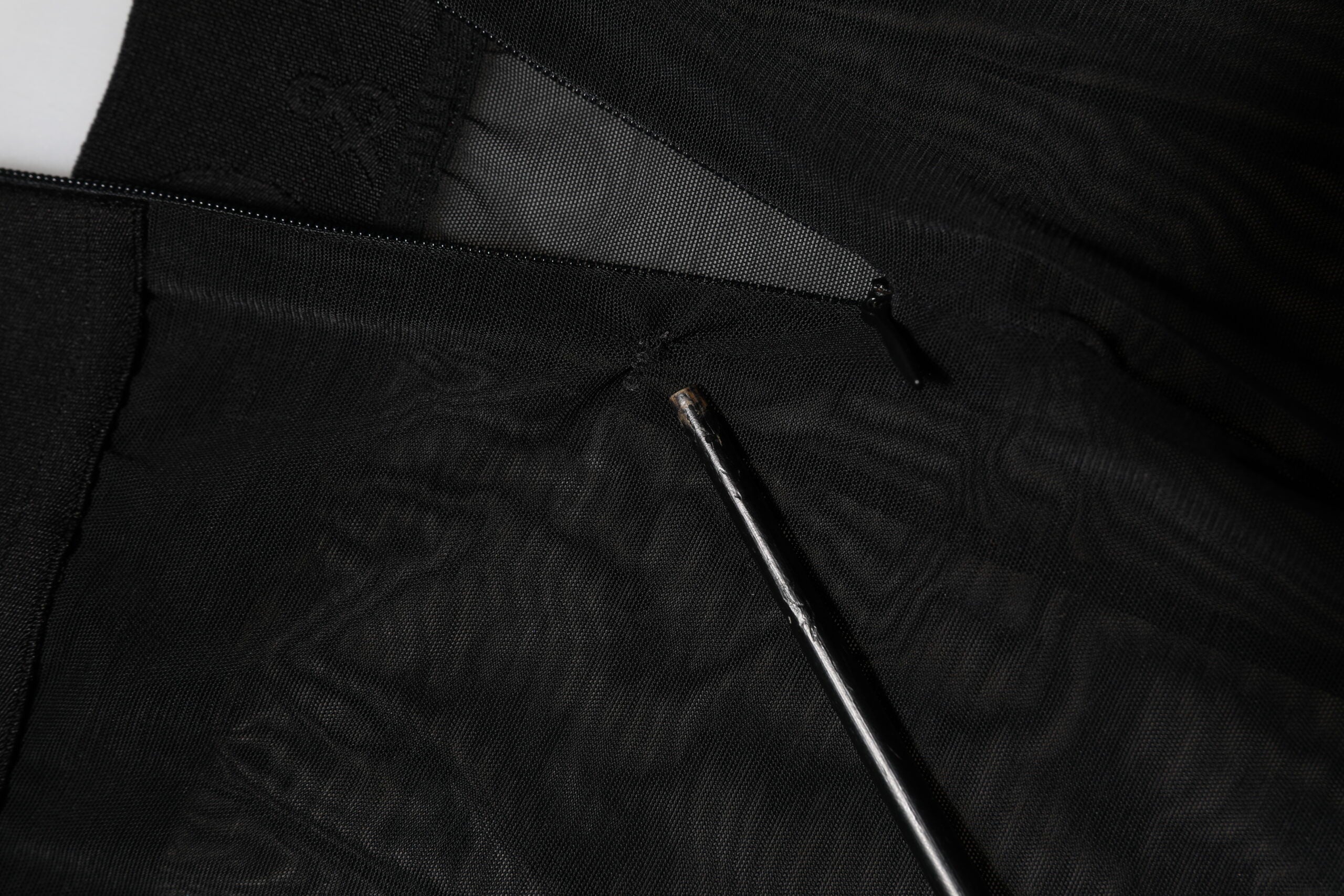 Dolce & Gabbana Schwarze Nylon-Leggings Stretch-Hose