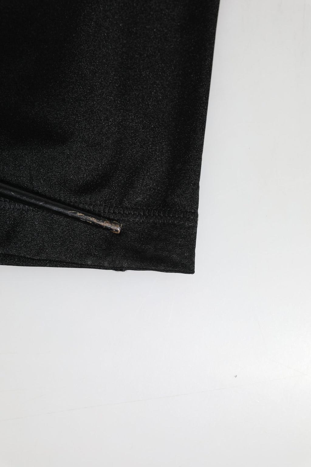 Dolce & Gabbana Schwarze Nylon-Leggings Stretch-Hose