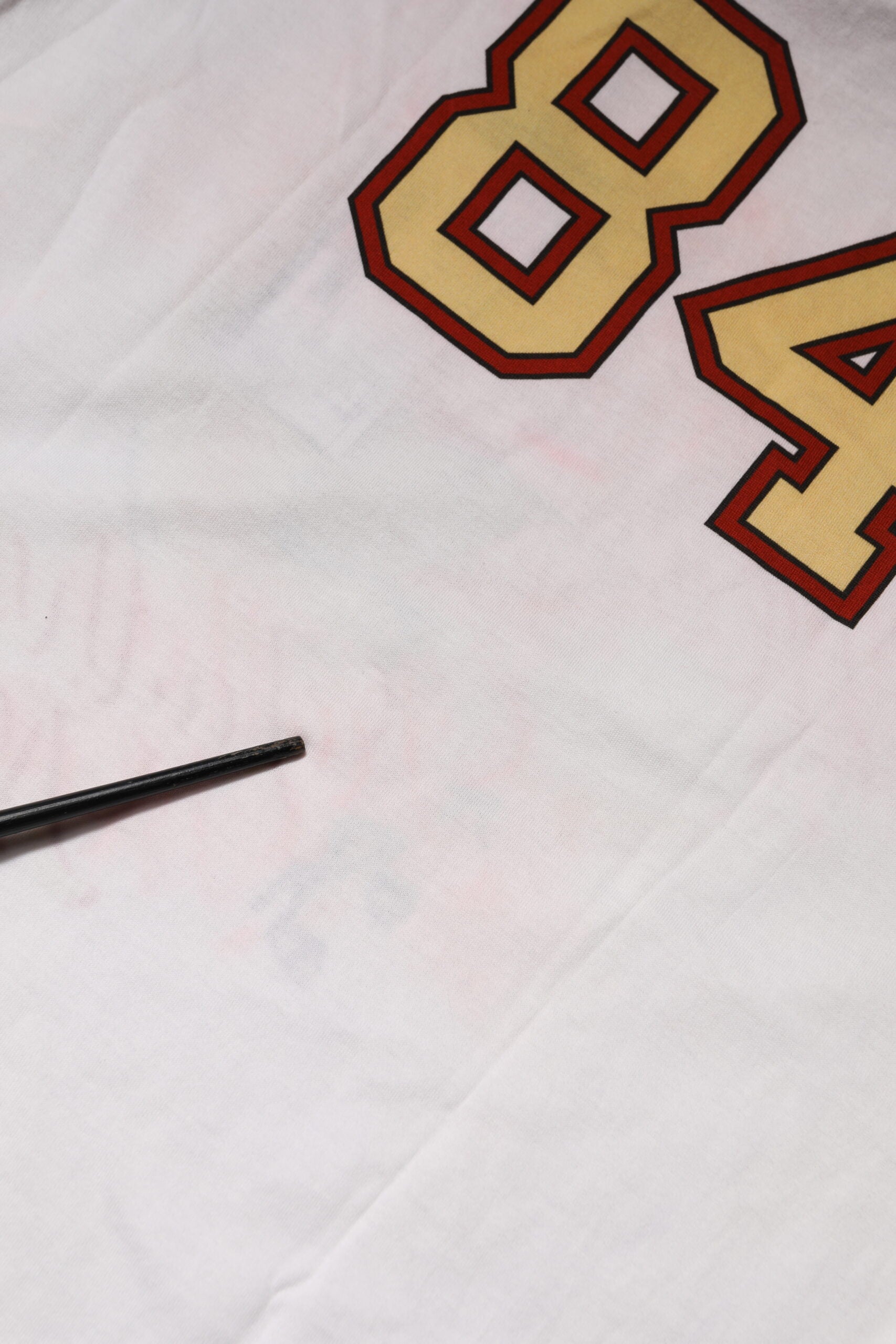 Dolce & Gabbana Weißes Bring Me To The Moon Pin Up T-shirt Top