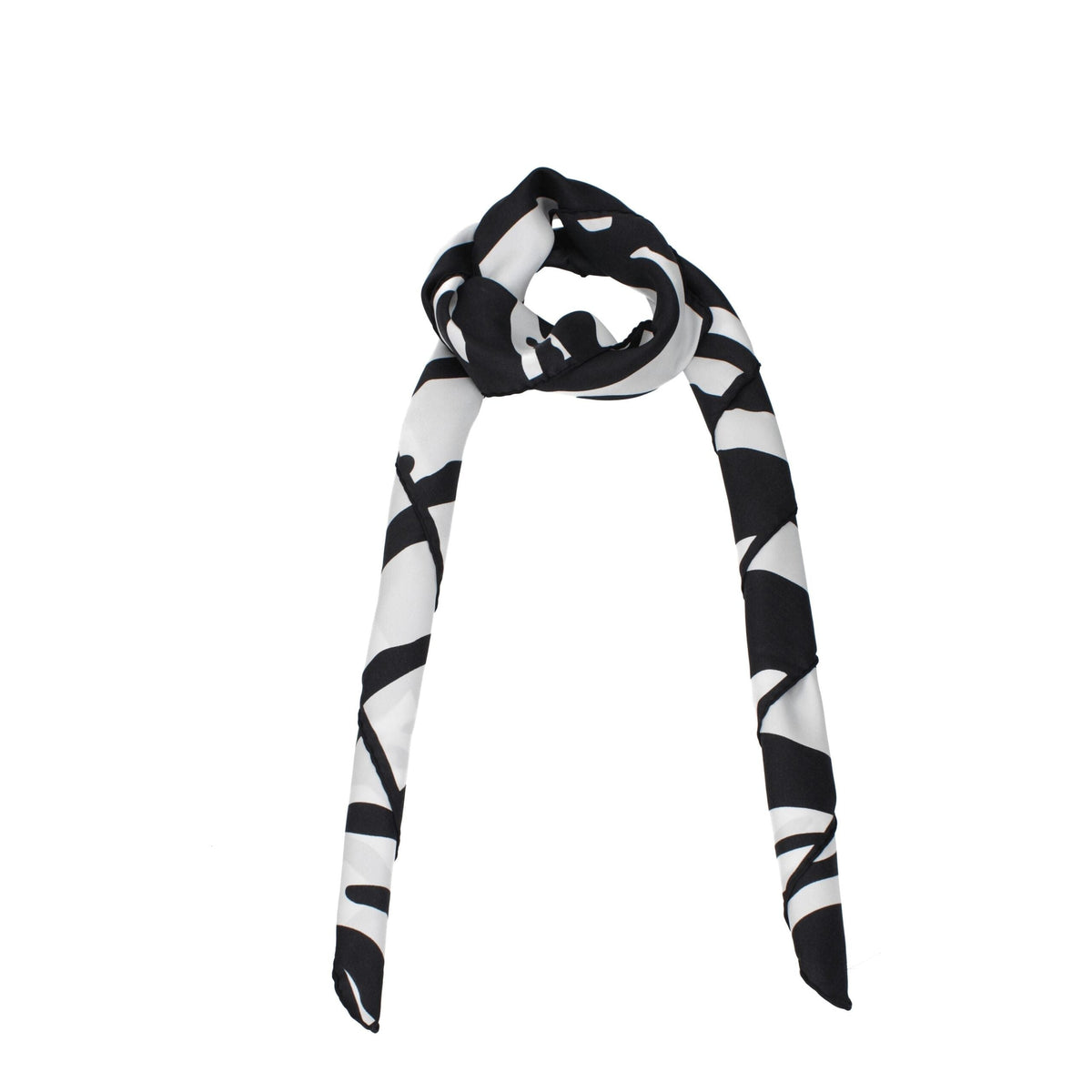 Dolce & Gabbana Foulards aus schwarzer Seide