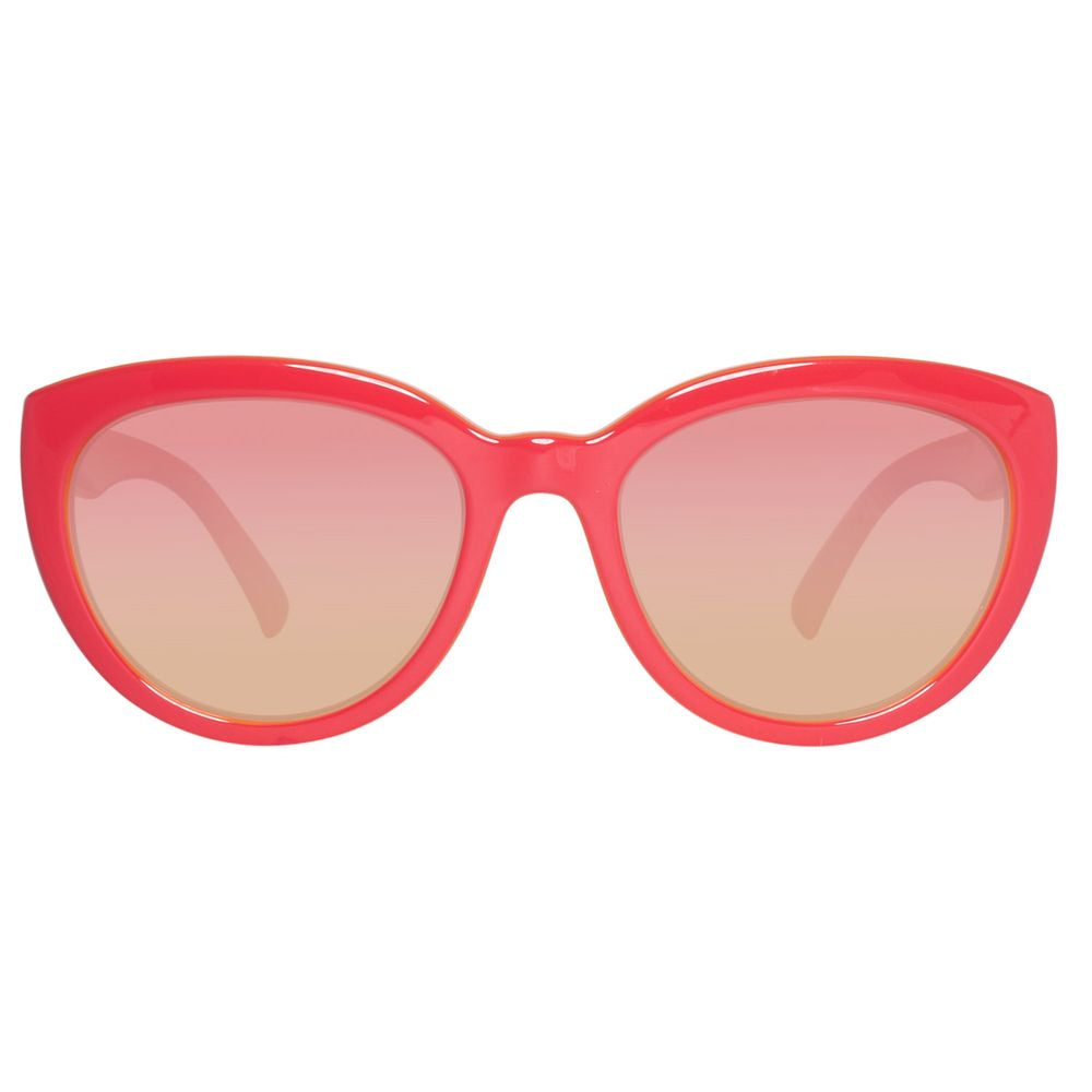 Benetton Rote Injektionssonnenbrille