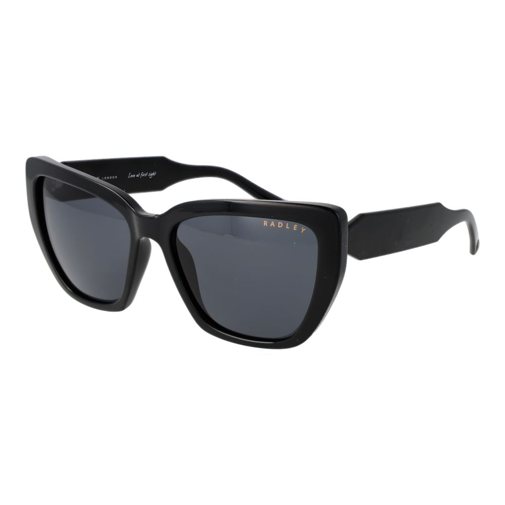 Radley Sonnenbrille aus schwarzem Polycarbonat