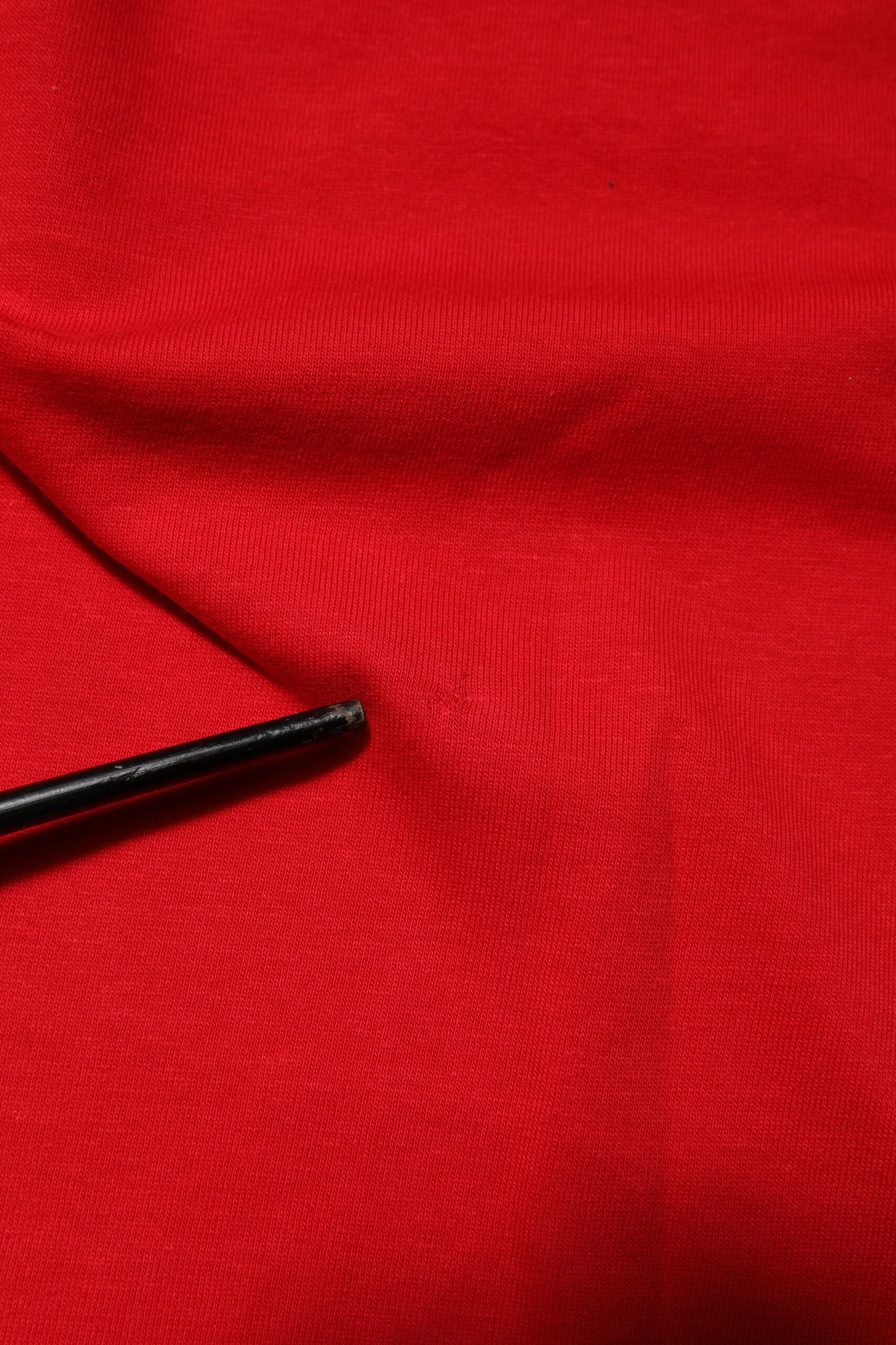 Dolce & Gabbana Rotes Rundhalsausschnitt-T-Shirt mit kurzen Ärmeln