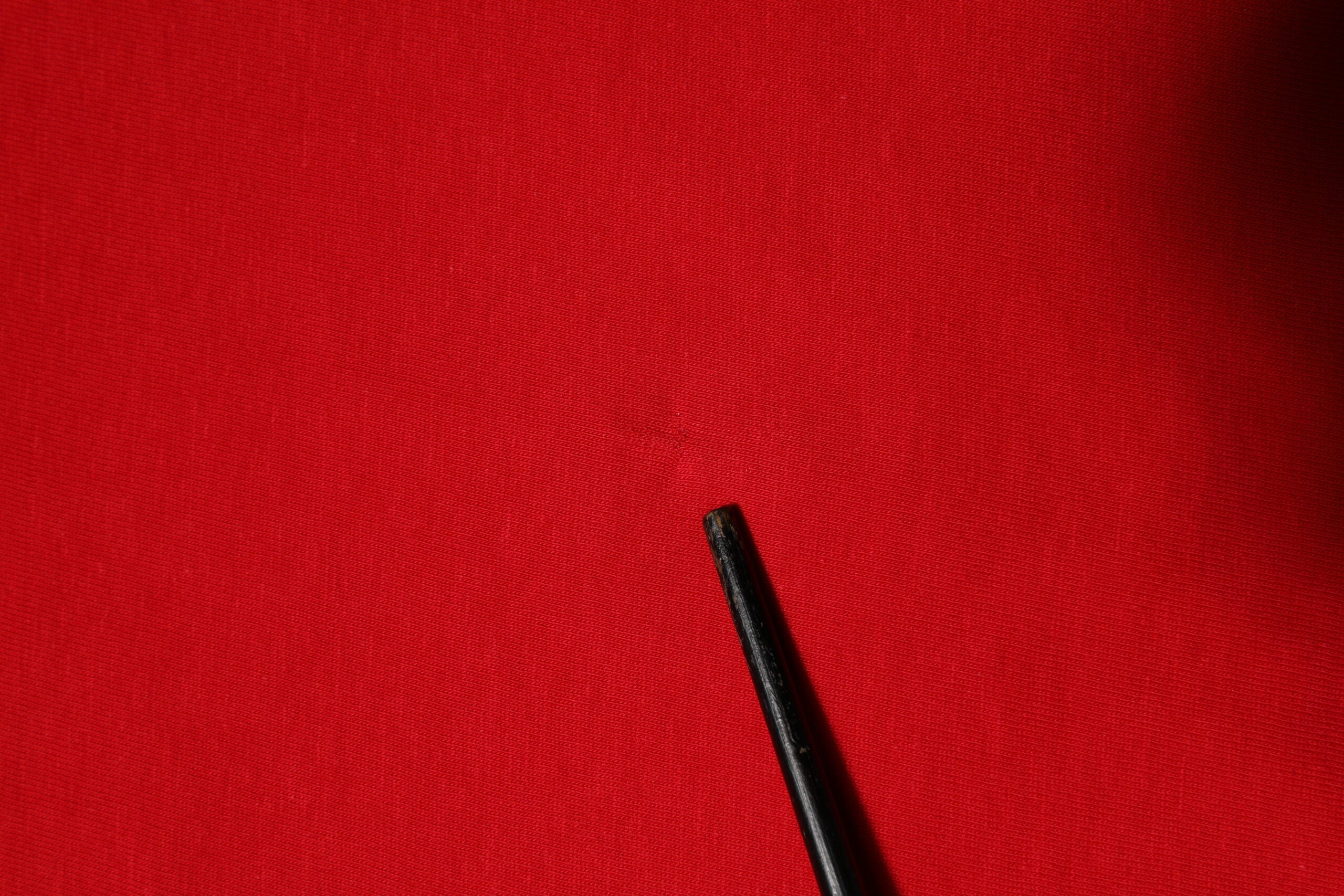 Dolce & Gabbana Rotes Baumwoll-T-Shirt mit kurzen Ärmeln und Rundhalsausschnitt