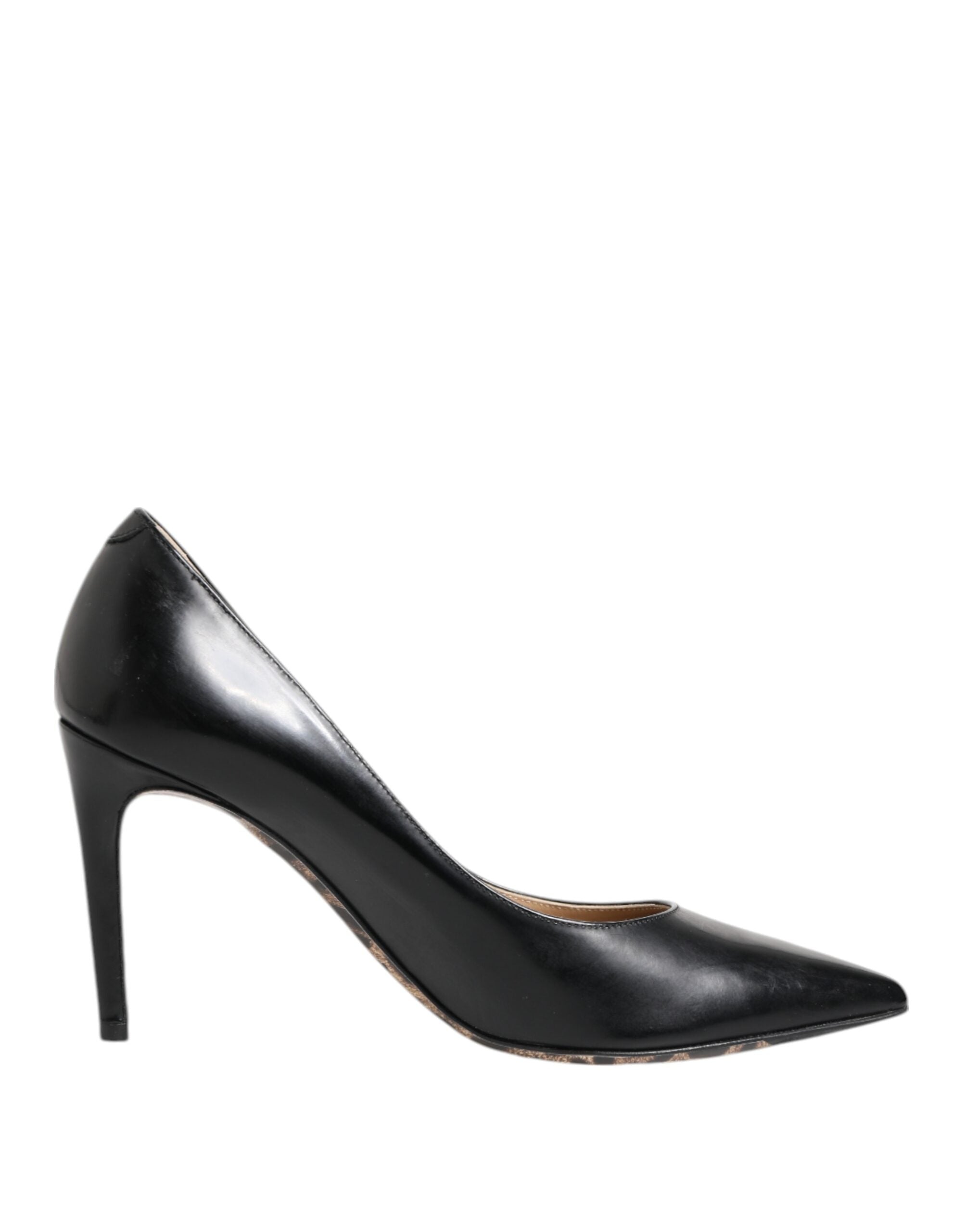 Dolce & Gabbana Schwarz Kalbsleder Stiletto Heels Pumps Schuhe