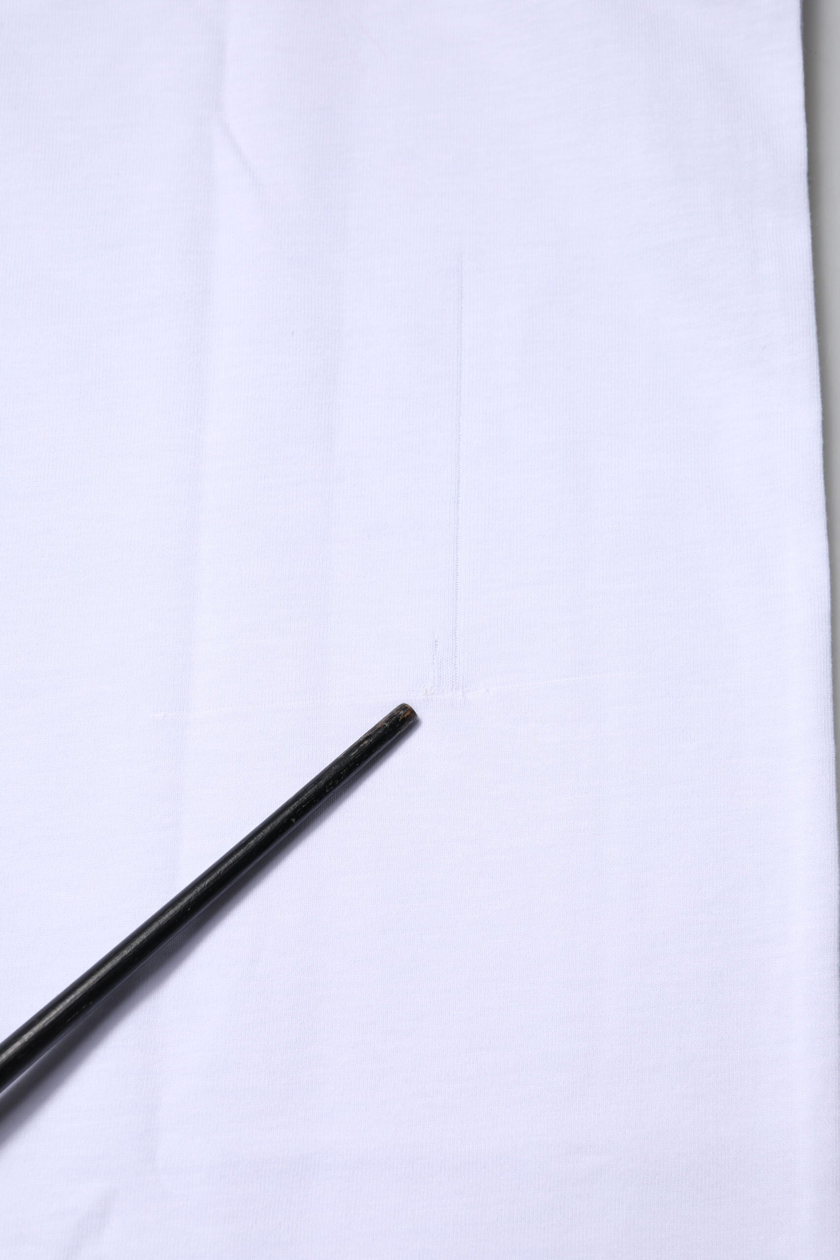 Dolce & Gabbana Weißes Baumwoll-Goodluck-2023-T-Shirt mit Rundhalsausschnitt