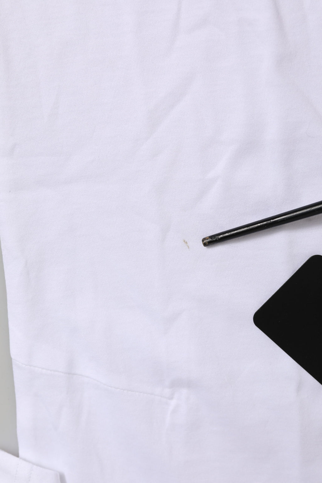 Dolce & Gabbana Weißes T-Shirt mit kurzen Ärmeln und Rundhalsausschnitt