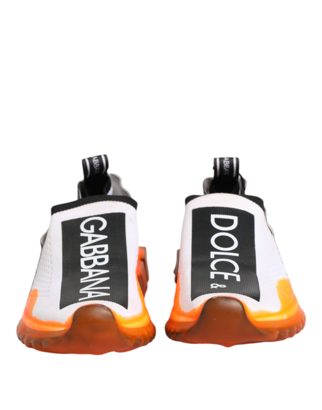 Dolce & Gabbana Weiß Sorrento Slip On Low Top Turnschuhe Schuhe