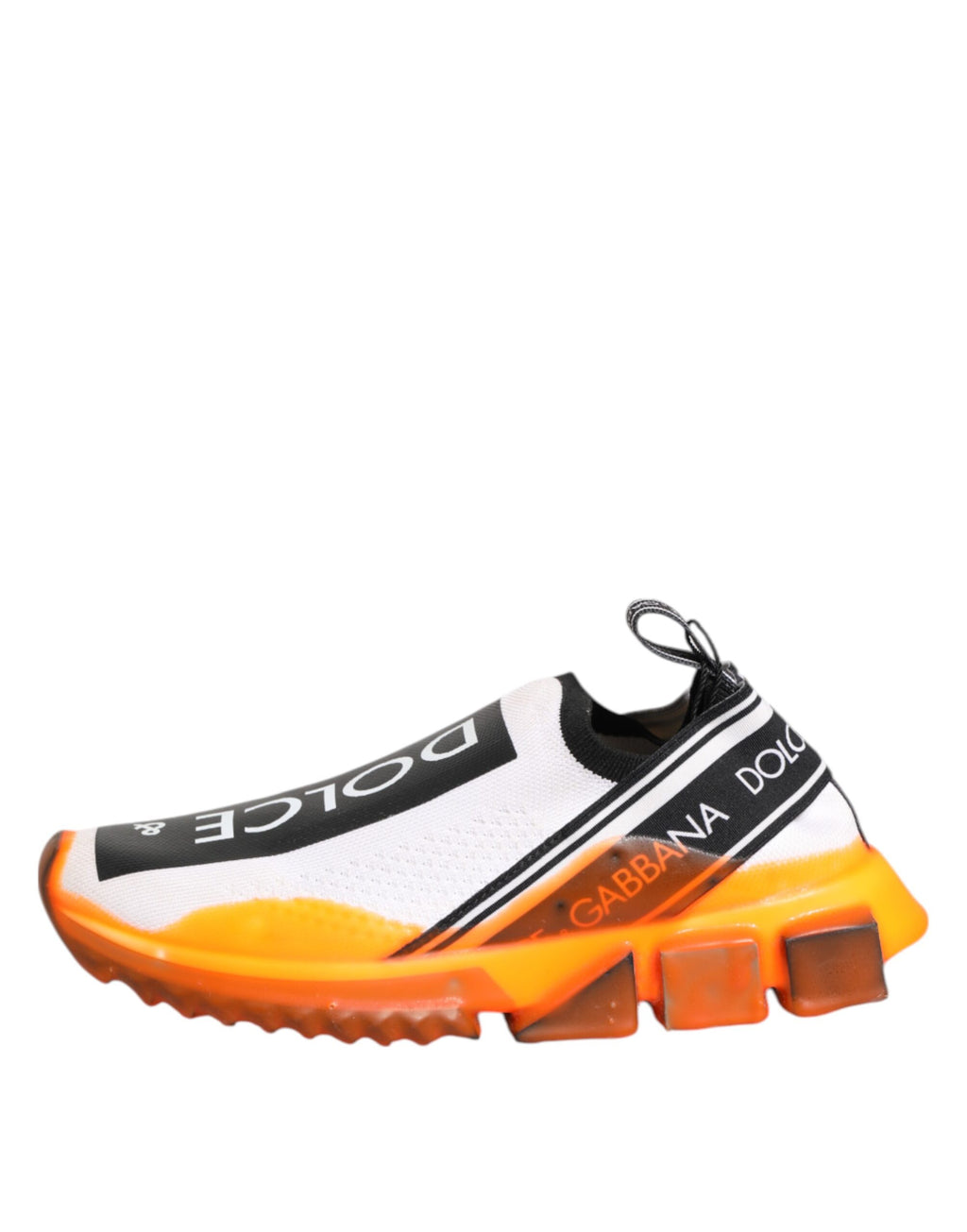 Dolce & Gabbana Weiß Sorrento Slip On Low Top Turnschuhe Schuhe