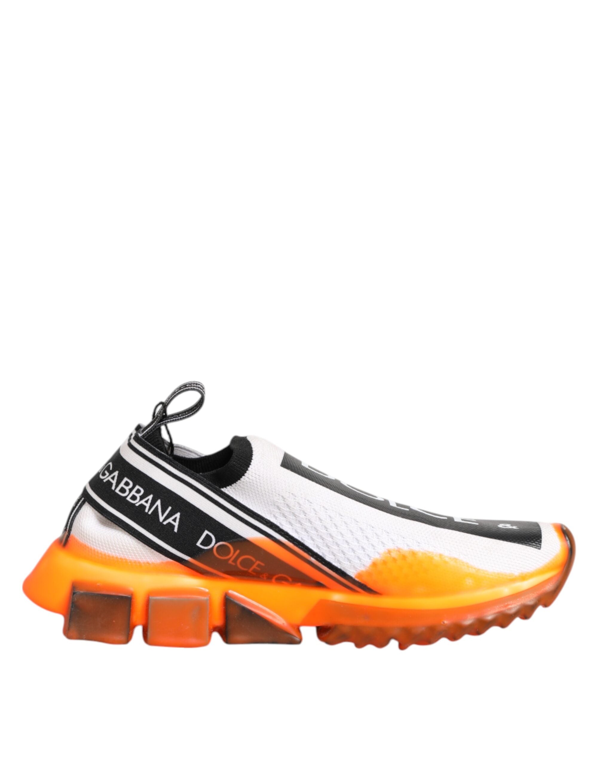 Dolce & Gabbana Weiß Sorrento Slip On Low Top Turnschuhe Schuhe