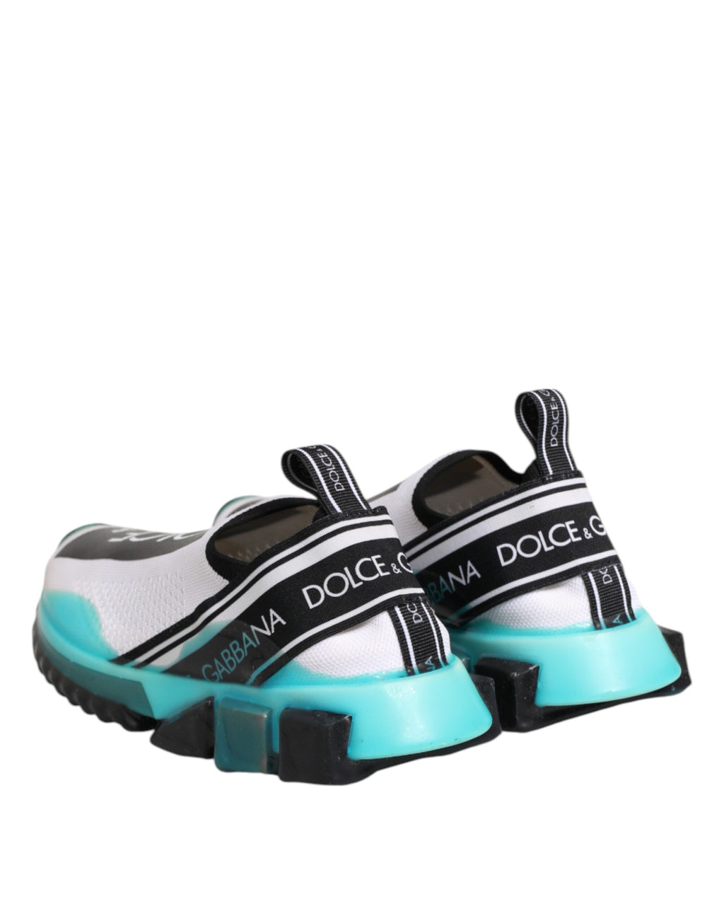 Dolce & Gabbana Weiß Sorrento Slip On Low Top Turnschuhe Schuhe