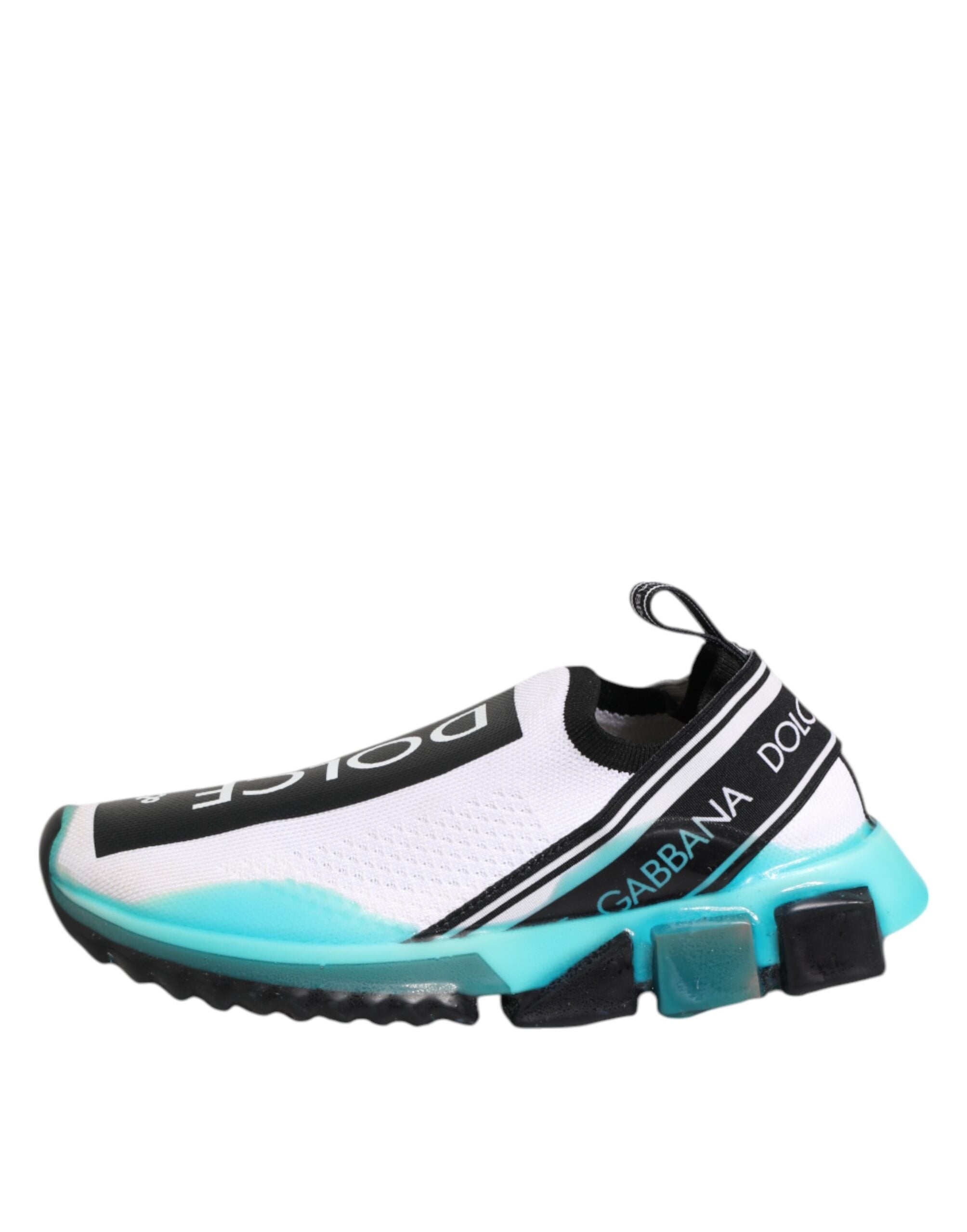 Dolce & Gabbana Weiß Sorrento Slip On Low Top Turnschuhe Schuhe