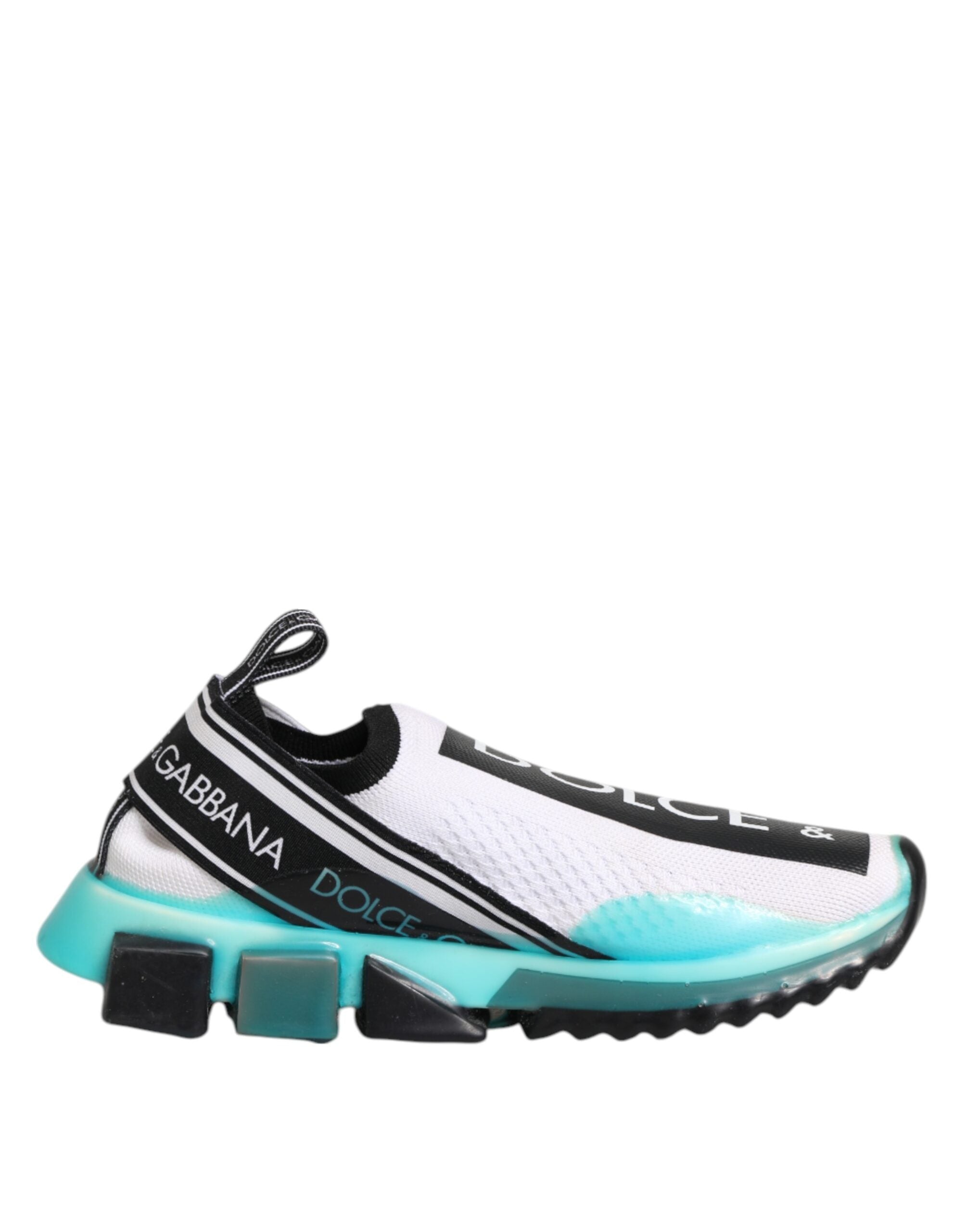 Dolce & Gabbana Weiß Sorrento Slip On Low Top Turnschuhe Schuhe