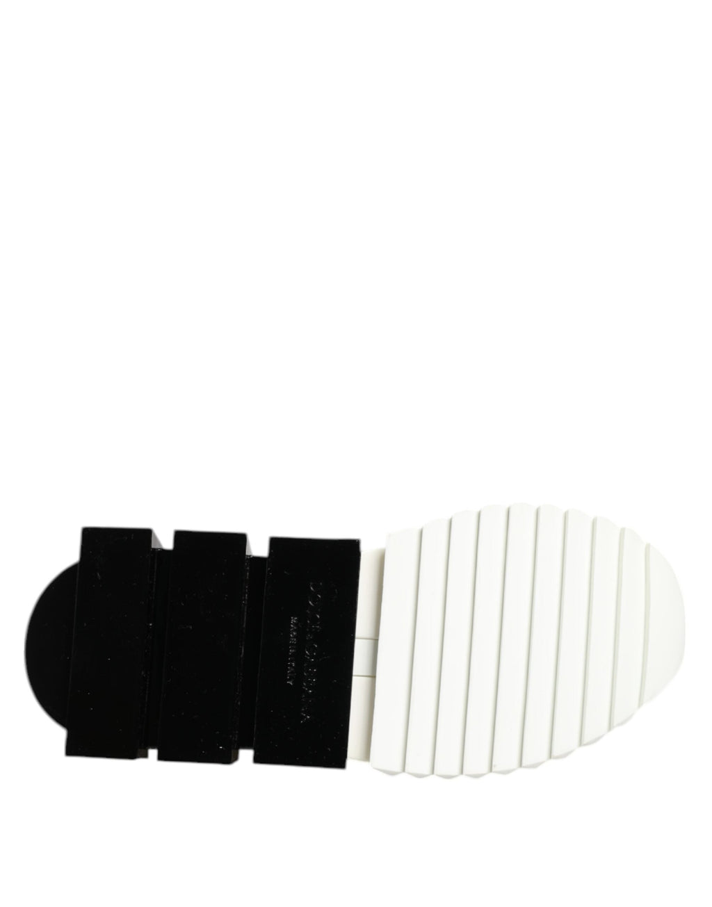 Dolce & Gabbana Weiß Schwarz Low Top Sorrento Turnschuhe Schuhe