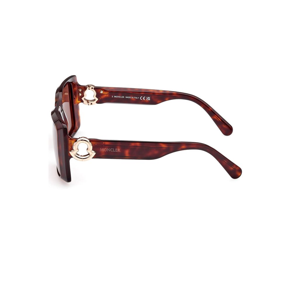 Moncler Braun Pantograph Frauen Sonnenbrille