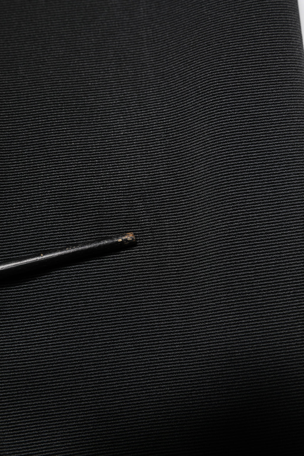 Dolce & Gabbana Schwarze Acetat-HighWaist-Tapered-Hose