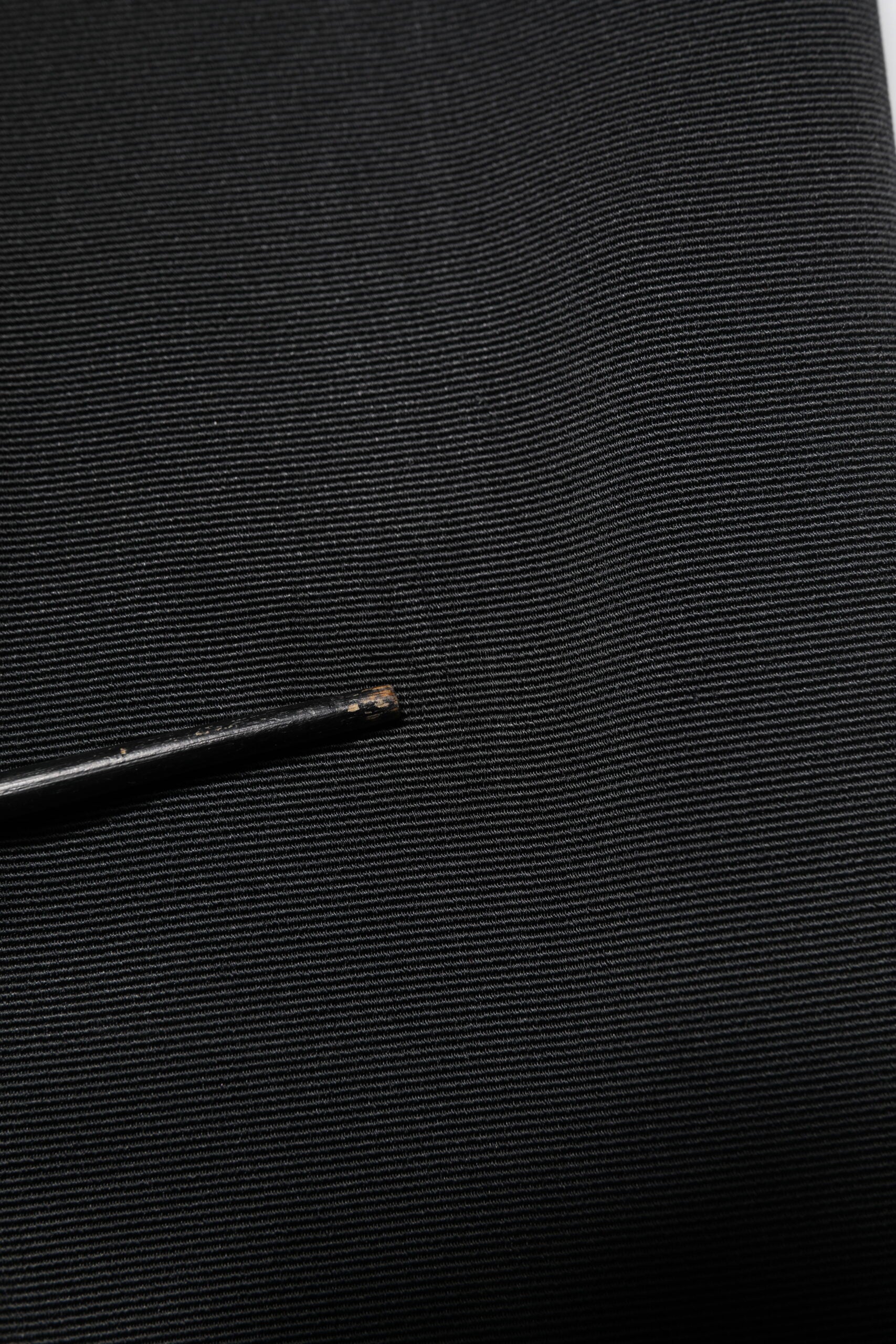 Dolce & Gabbana Schwarze Acetat-HighWaist-Tapered-Hose