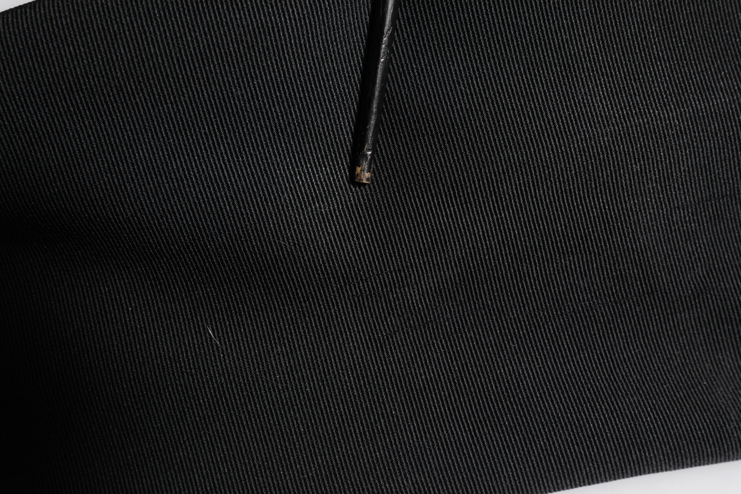 Dolce & Gabbana Schwarze Acetat-HighWaist-Tapered-Hose