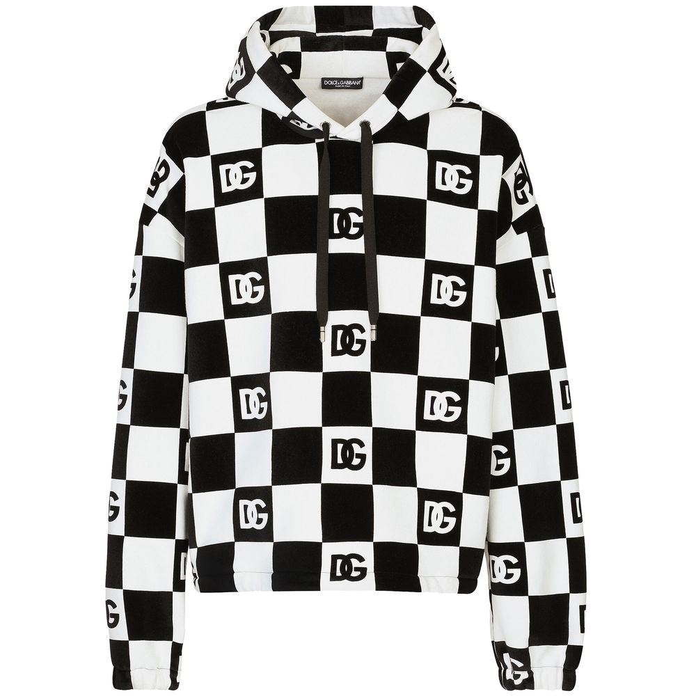 Dolce & Gabbana Schwarzer Baumwollpullover